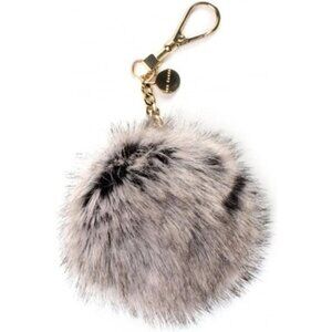 💕TED BAKER💕 Ren Faux Fur Handbag Charm ~ Mink NWT